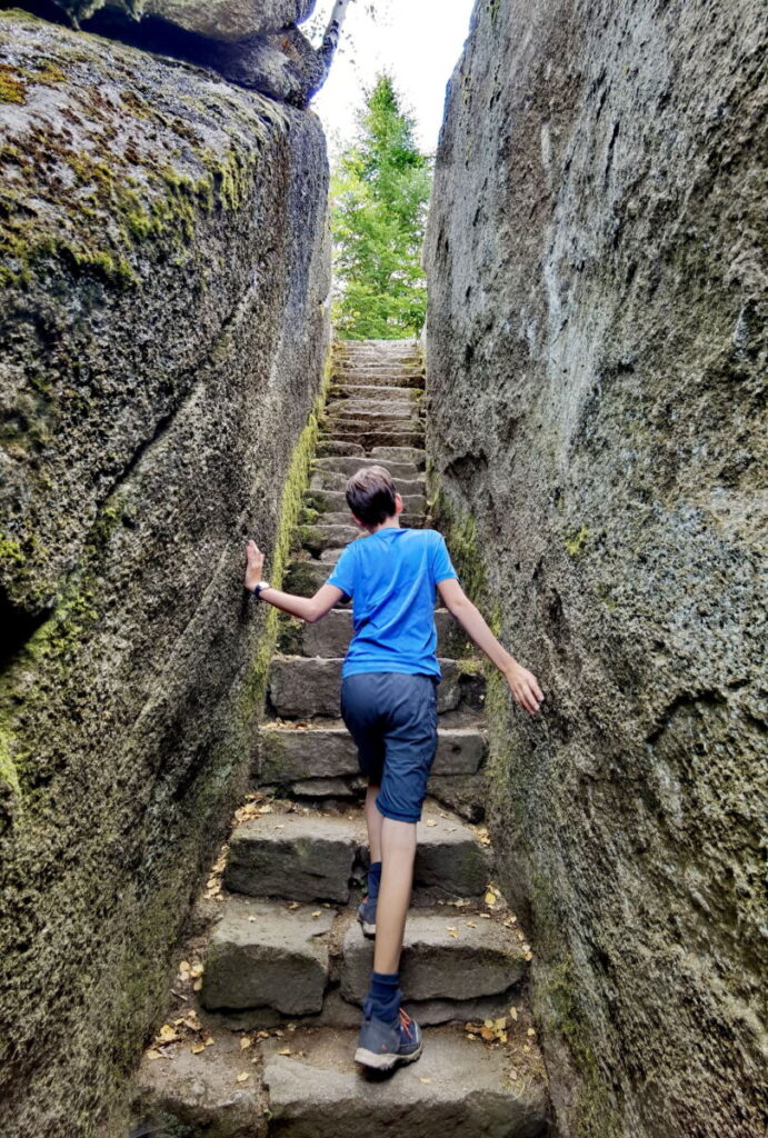 Geotope Bayern - das Felsenlabyrinth Luisenburg im Fichtelgebirge