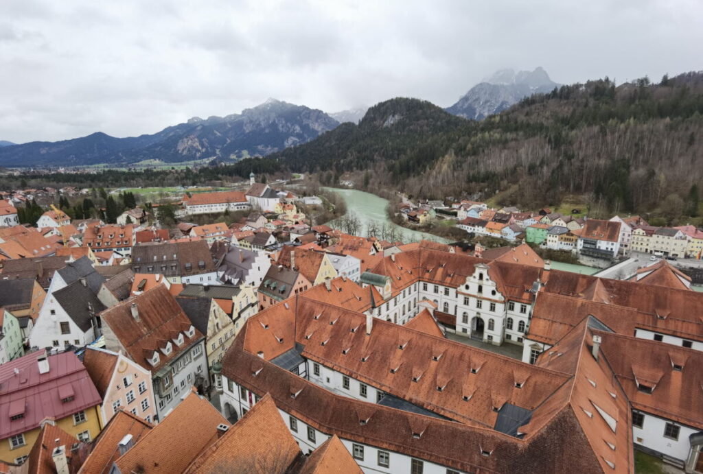 Lechfall Füssen Rundweg - mit Abstecher in der historischen Altstadt Füssen