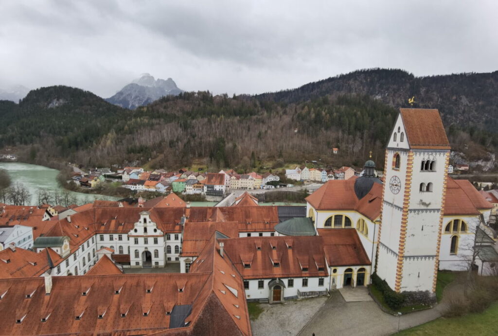 Lechfall Füssen Rundweg mit Abstecher in der Altstadt